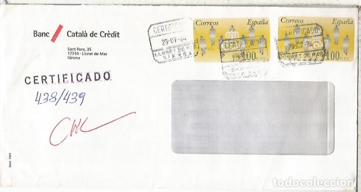 Sellos: LLORET DE MAR GERONA CC CERTIFICADA  ATM SILUETAS - Foto 1