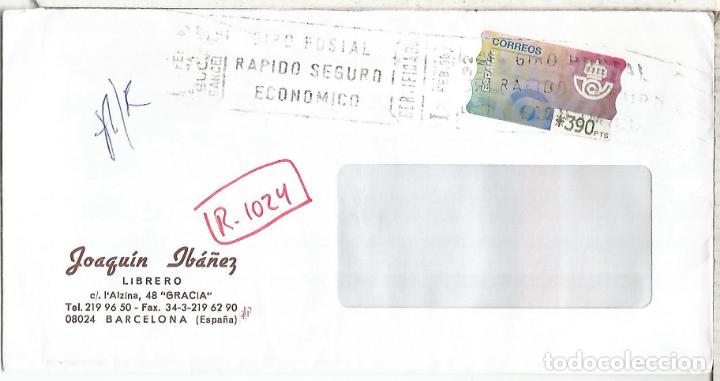 Sellos: BARCELONA ACUSE RECIBO CERTIFICADA CC ATM CORREOS - Foto 1
