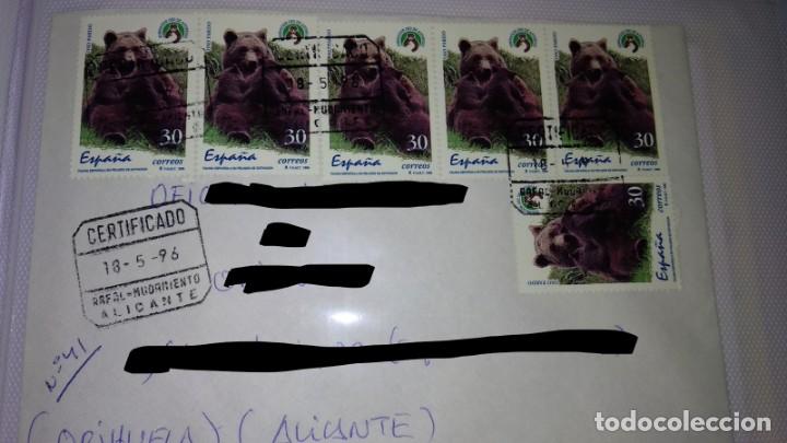 Briefmarken: SOBRE FAUNA ESPA&Ntilde;OLA EN PELIGRO DE EXTINCI&Oacute;N OSO