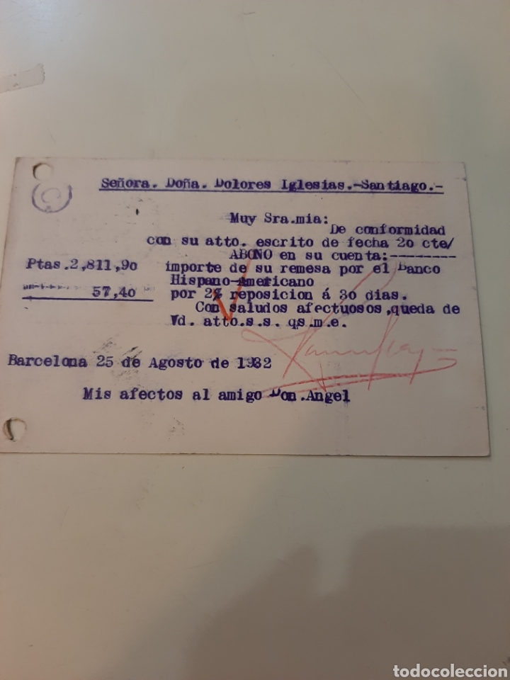 Sellos: 1932 Barcelona dirigido Santiago - Foto 2