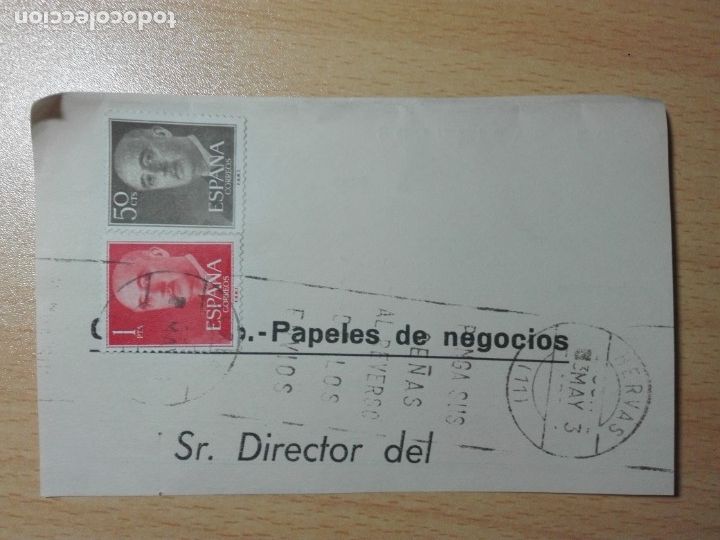 Sellos: frag. matasellos 1963 - HERVAS - CACERES - Foto 1