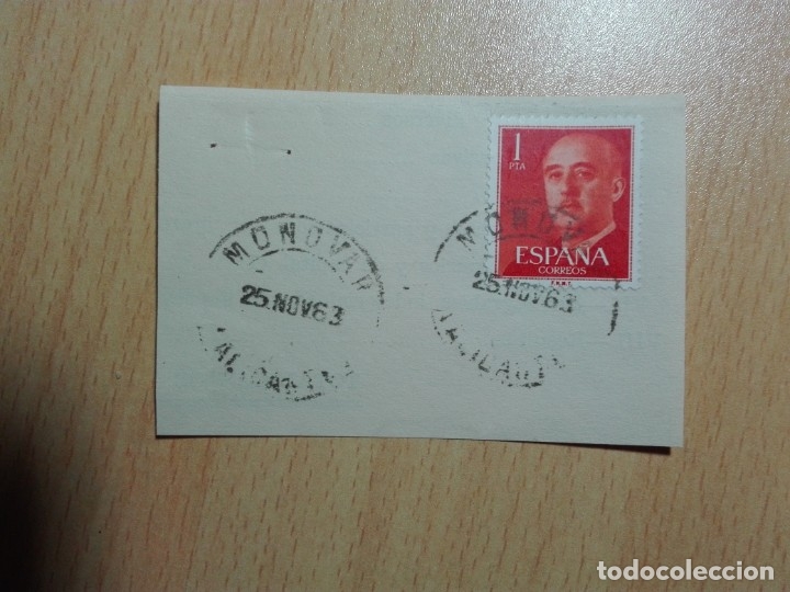 Sellos: MATASELLOS ALICANTE - 1963 - MONOVAR - Foto 1