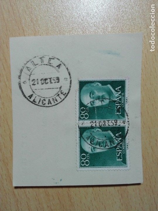 Sellos: MATASELLOS ALICANTE - 1959 - ALTEA - Foto 1
