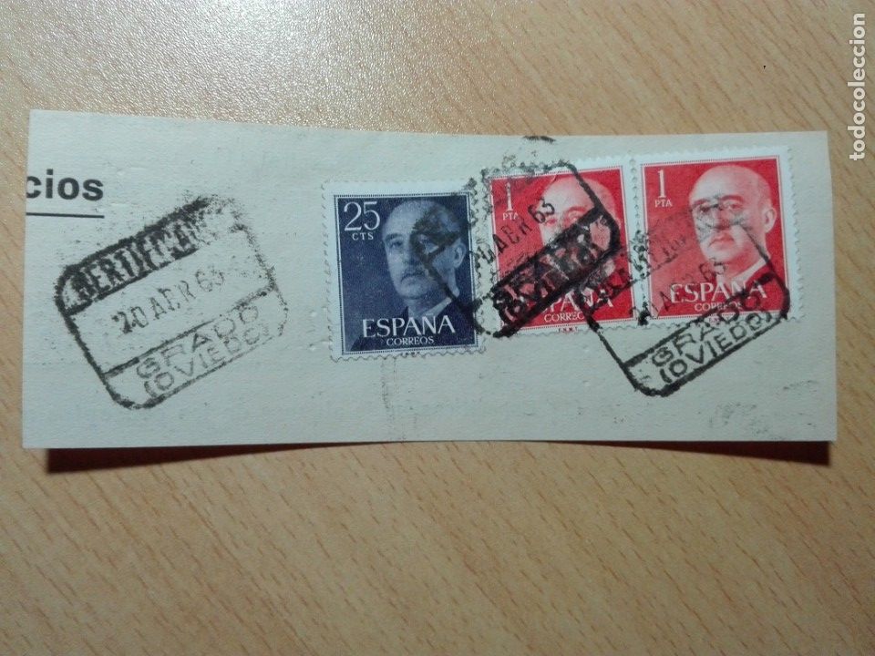 Sellos: MATASELLOS 1963 - GRADO ASTURIAS - CERTIFICADO - Foto 1