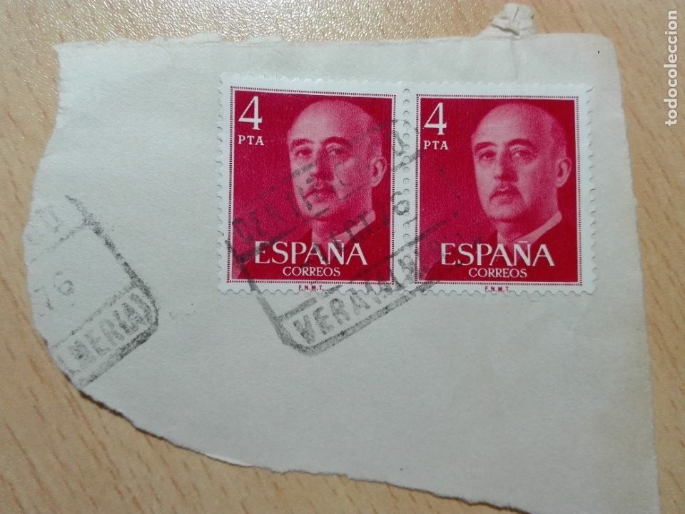 Sellos: MATASELLOS 1976 - VERA ALMERIA - CERTIFICADO - Foto 1