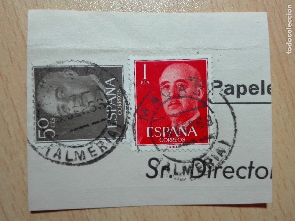Sellos: MATASELLOS 1963 - MACAEL ALMERIA - Foto 1