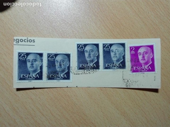 Sellos: MATASELLOS 1964 - LA LINEA DE LA CONCEPCION / CADIZ - CERTIFICADO - Foto 1