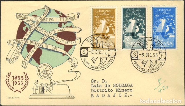 Sellos: Espa&ntilde;a. Sobre del Primer D&iacute;a. 2&ordm; Centenario. Sobre del Primer D&iacute;a. 2&ordm; Centenario REF: 9574 - Foto 1