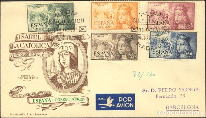 Sellos: Espa&ntilde;a. Sobre del Primer D&iacute;a. 2&ordm; Centenario. Sobre del Primer D&iacute;a. 2&ordm; Centenario REF: 9581 - Foto 1