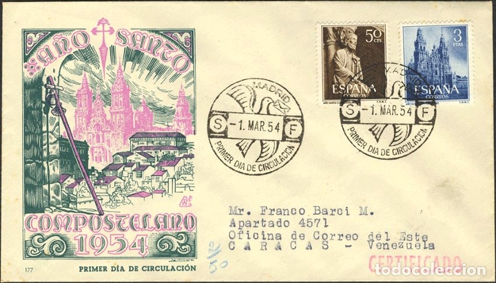 Sellos: Espa&ntilde;a. Sobre del Primer D&iacute;a. 2&ordm; Centenario. Sobre del Primer D&iacute;a. 2&ordm; Centenario REF: 10071 - Foto 1