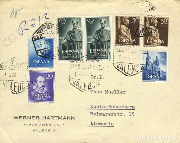 Sellos: Espa&ntilde;a. 2&ordm; Centenario anterior a 1960 REF: 10610 - Foto 1
