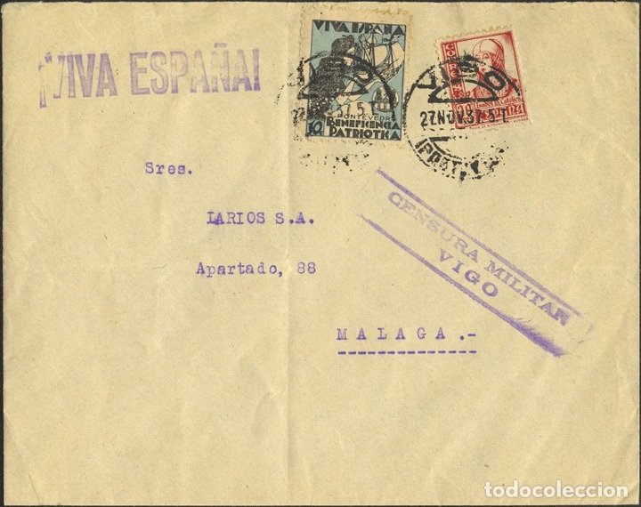 Sellos: Espa&ntilde;a. Vi&ntilde;eta. Vi&ntilde;eta REF: 12682 - Foto 1