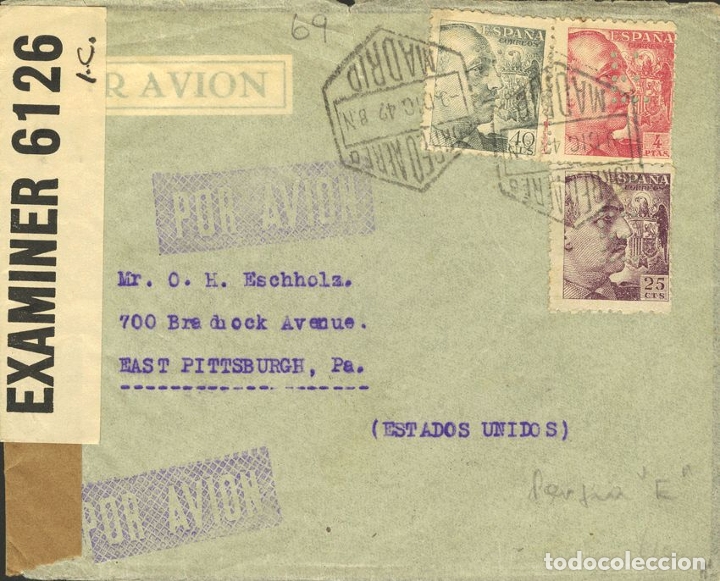 Sellos: Espa&ntilde;a. Perforado. Perforado. E. MAGNIFICA. REF: 26194 - Foto 1
