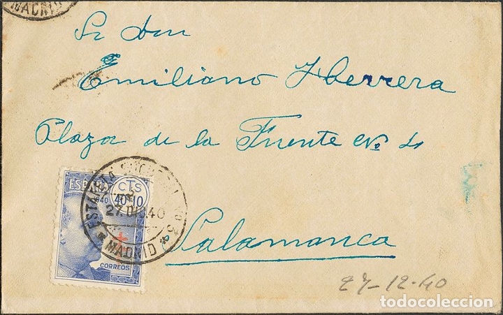 Sellos: Espa&ntilde;a. Estado Espa&ntilde;ol. Estado Espa&ntilde;ol. Protuberculosos. MAGNIFICA. REF: 41648 - Foto 1
