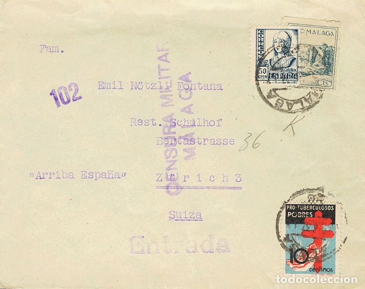 Sellos: Espa&ntilde;a. Estado Espa&ntilde;ol. Estado Espa&ntilde;ol. PROTUBERCULOSOS. MAGNIFICA. REF: 45173 - Foto 1