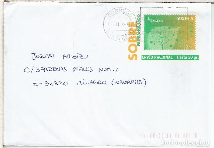 Sellos: BILBAO ENTERO POSTAL TOMPLA 2015 CIRCULADO - Foto 1