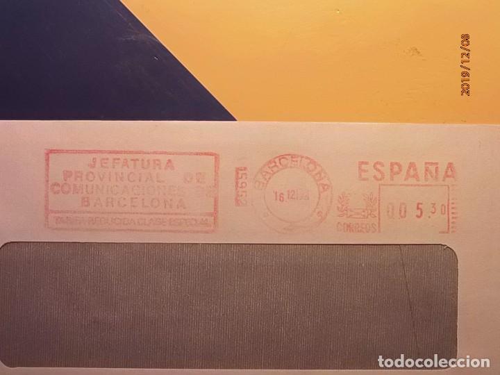 Sellos: FRANQUEO MEC&Aacute;NICO - LA CAIXA - BARCELONA. - Foto 2