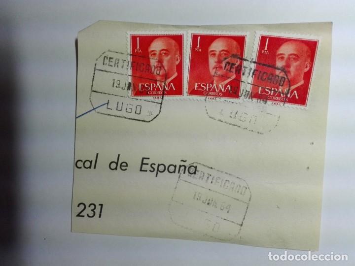 Sellos: MATASELLOS 1964 - LUGO - CERTIFICADO - Foto 1