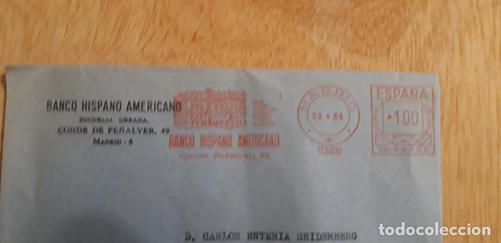 Briefmarken: 1 SOBRE CON  ** MATASELLOS COMERCIAL BANCO HISPANO AMERICANO  **  9 - 04 - 1968