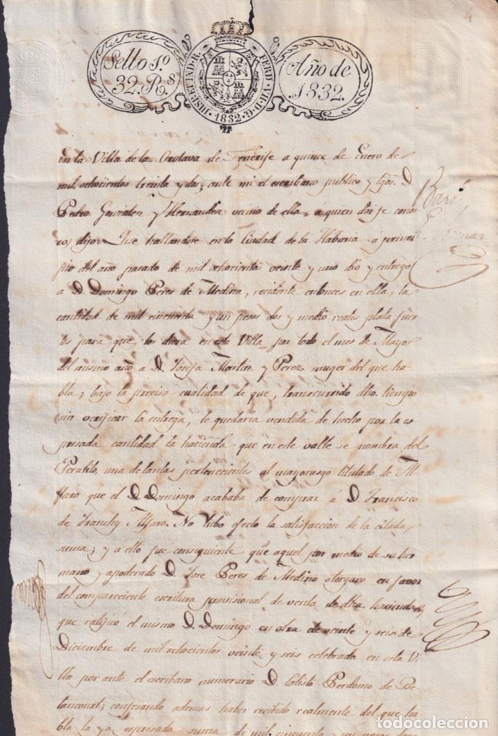 Briefmarken: 1832-PS-80 ESPA&Ntilde;A SPAIN 1832 REVENUE SEALLED PAPER. SELLO 1ro.