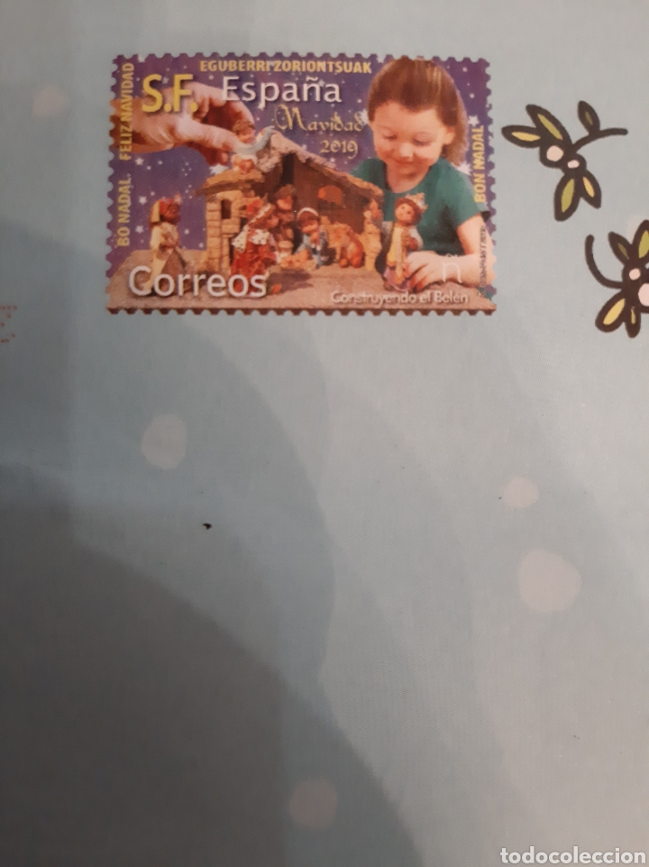 Sellos: Sobre correos navidad 2019 - Foto 3