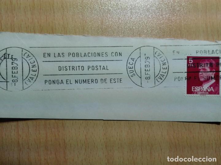 Sellos: MATASELLOS 1979 - SUECA VALENCIA - RODILLO - Foto 1
