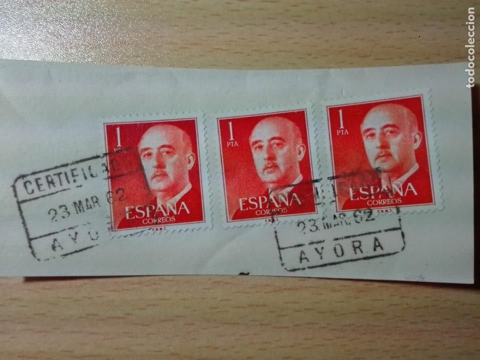 Sellos: MATASELLOS 1962 - AYORA / VALENCIA - CERTIFICADO - Foto 1