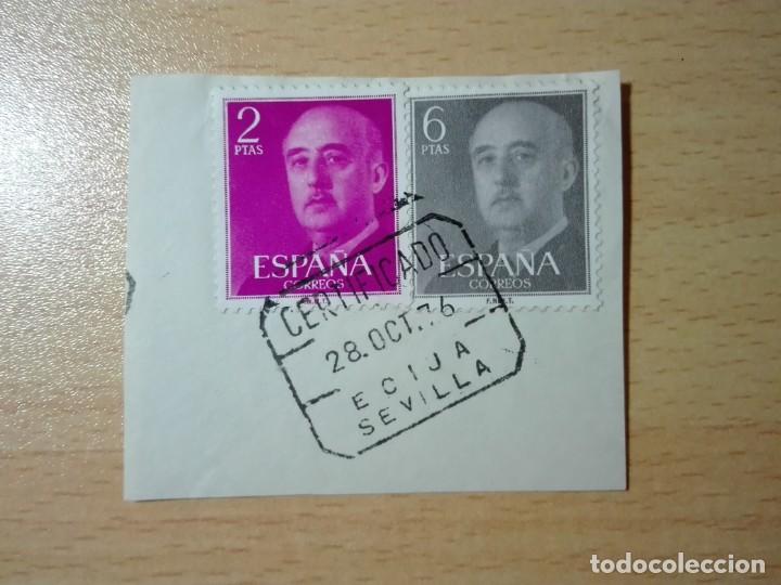 Sellos: MATASELLOS 1976 - ECIJA / SEVILLA - CERTIFICADO - Foto 1