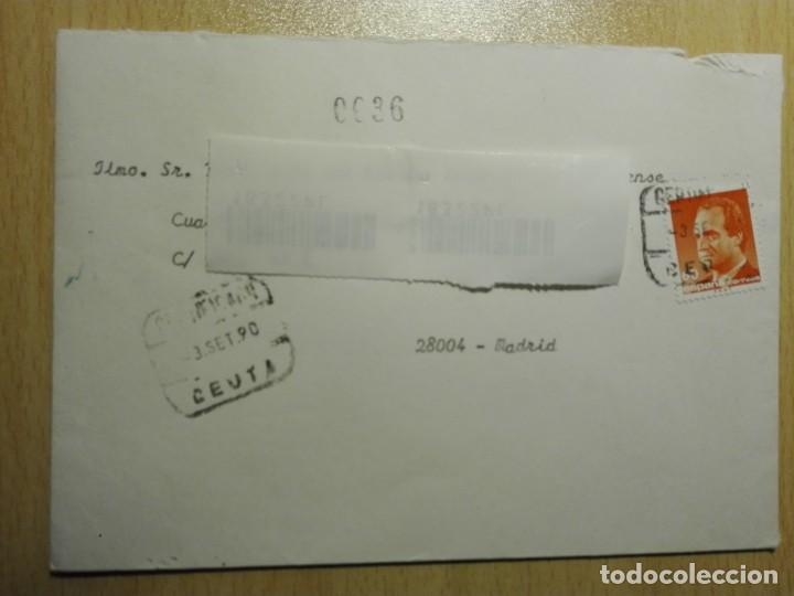Sellos: MATASELLOS 1990 CEUTA CERTIFICADO - Foto 1