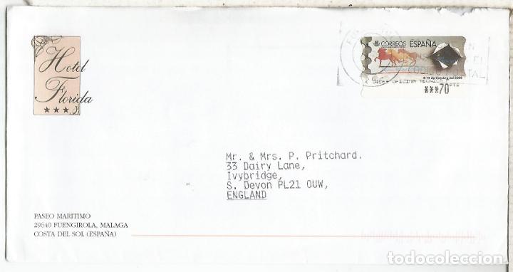 Briefmarken: CC ATM CABALLO HORSE MAT FUENGIROLA MALAGA