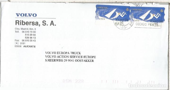 Briefmarken: CC ATM EXPO 98 LISBOA MAT ALICANTE
