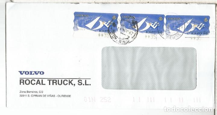 Briefmarken: CC ATM EXPO 98 LISBOA MAT OURENSE