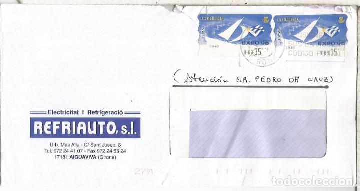 Sellos: CC ATM EXPO 98 LISBOA MAT GERONA - Foto 1