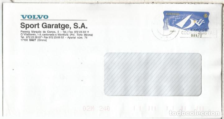 Briefmarken: CC ATM EXPO 98 LISBOA MAT SALT GERONA