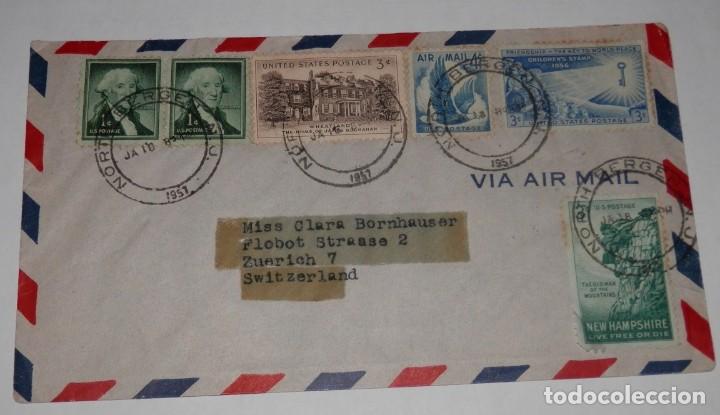 Briefmarken: SOBRE CIRCULADO DEL A&Ntilde;O DE 1957
