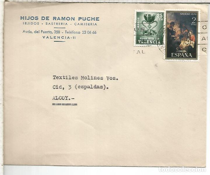 Sellos: VALENCIA CC SELLO NAVIDAD PLAN SUR GRIAL CALIZ - Foto 1