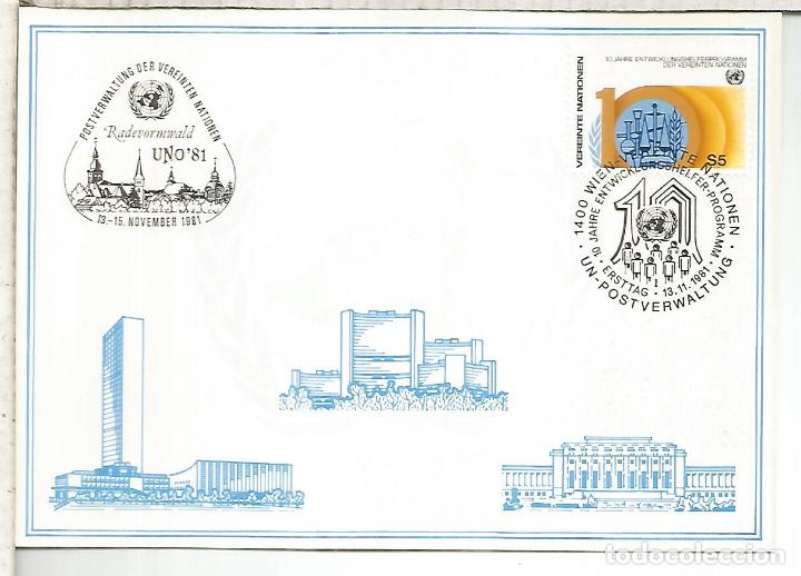 Briefmarken: NACIONES UNIDAS ONU UNITED NATIONS 1981 RADEVORMWALD UNO 81