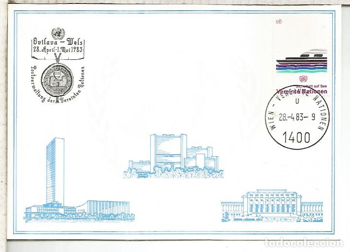 Francobolli: NACIONES UNIDAS ONU UNITED NATIONS 1983 OVILAVA WELS SELLO DE CERA WAX SEAL