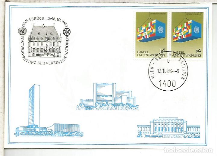 Francobolli: NACIONES UNIDAS ONU UNITED NATIONS 1983 OSNABRUCK ARQUITECTURA