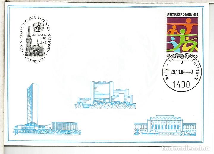 Francobolli: NACIONES UNIDAS ONU UNITED NATIONS 1984 LINZ ARQUITECTURA CATEDRAL