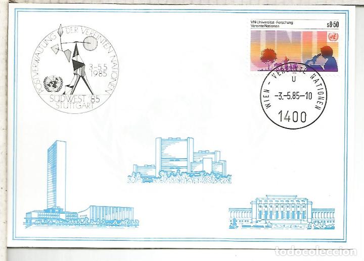 Francobolli: NACIONES UNIDAS ONU UNITED NATIONS 1985 STUTTGART ARTE