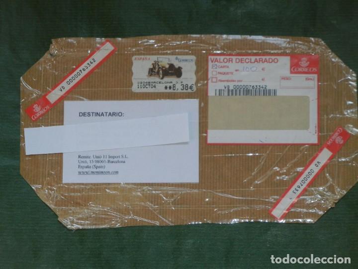 Francobolli: FRONTAL FRANQUEO VALOR DECLARADO 2004 - CON ETIQUETA YVERT ES DI92