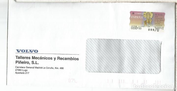 Sellos: CC CON ATM VIRGEN SANTO&Ntilde;A CON FECHA Y LUGO - Foto 1