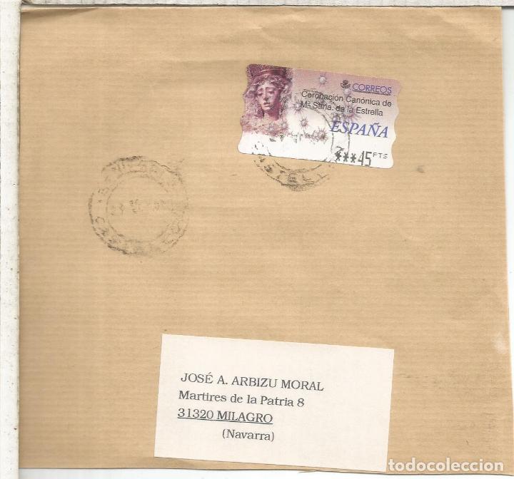 Sellos: CC CON ATM LABEL VIRGEN DE LA ESTRELLA RELIGION - Foto 1
