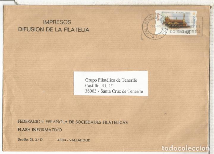 Sellos: CC CON ATM LABEL FERROCARRIL RAILWAY - Foto 1