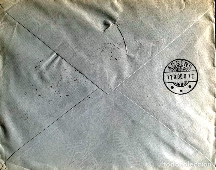 Sellos: 1908/1909. DOS CARTAS CIRCULADAS A DINAMARCA. ED.242. - Foto 4