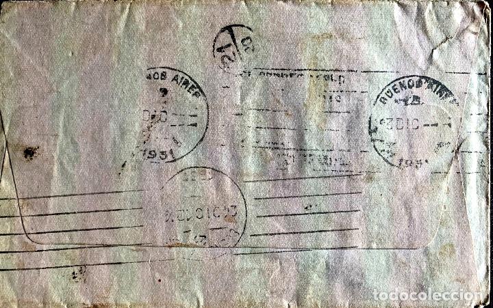 Sellos: 1931. GIJON-BUENOS AIRES. EDIFIL 598. - Foto 2