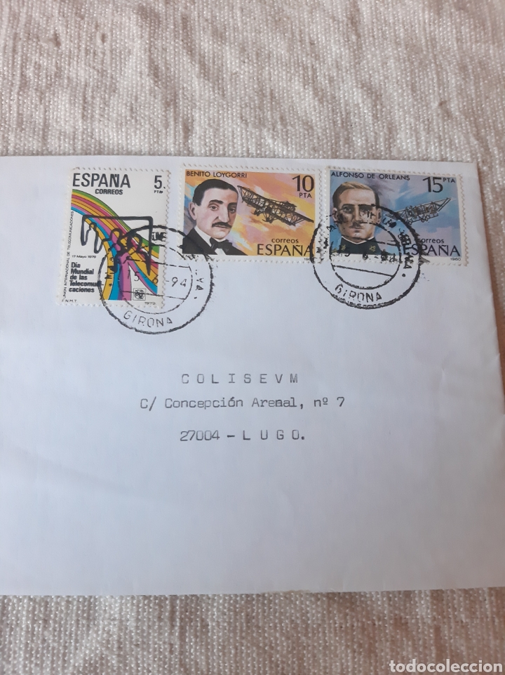 Sellos: 1974 GERONA MATASELLO SOBRE - Foto 1