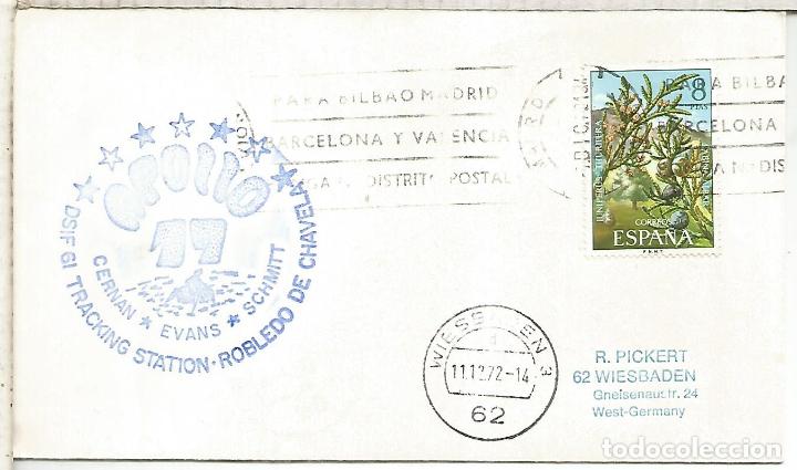 Francobolli: ESPA&Ntilde;A ESTACION NASA ROBLEDO DE CHAVELA MISION APOLLO 17 1972 ESPACIO SPACE