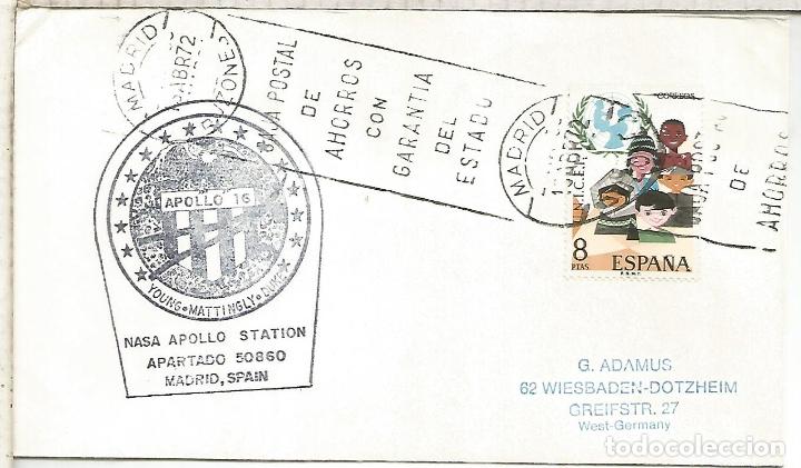 Francobolli: ESPA&Ntilde;A ESTACION NASA ROBLEDO DE CHAVELA MISION APOLLO 16 1972 ESPACIO SPACE